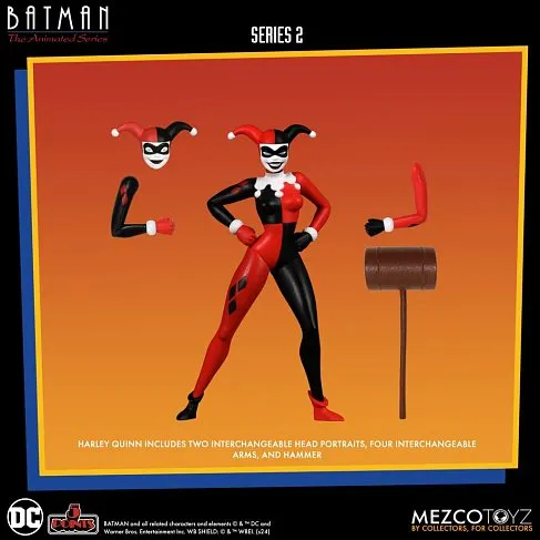 Фигурки Бэтмен — Mezco Toyz 5 Points Batman Animated Deluxe Set Series 2