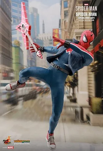 Фигурка Спайдермена — Hot Toys VGM32 1/6 Spider-Man Spider-Punk Suit
