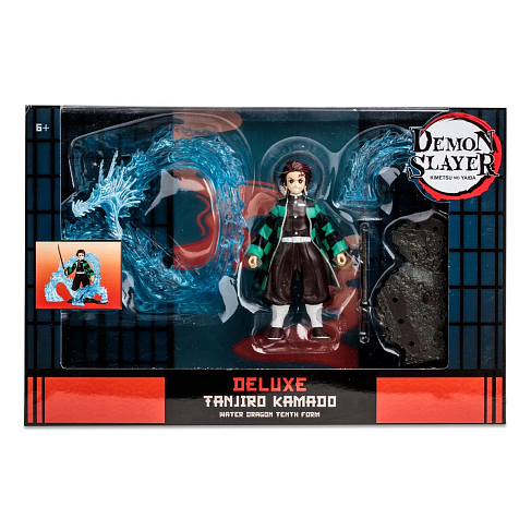 Фигурка Tanjiro Water Dragon Tenth Form — McFarlane Toys Demon Slayer Deluxe Figure