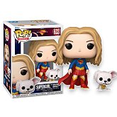 Фигурка Supergirl with Puppy Krypto — Funko Pop Vinyl 633