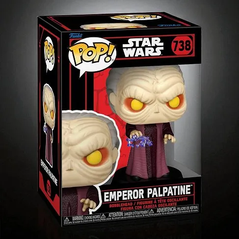 Фигурка Star Wars Dark Side Emperor Palpatine — Funko Pop! Vinyl 738