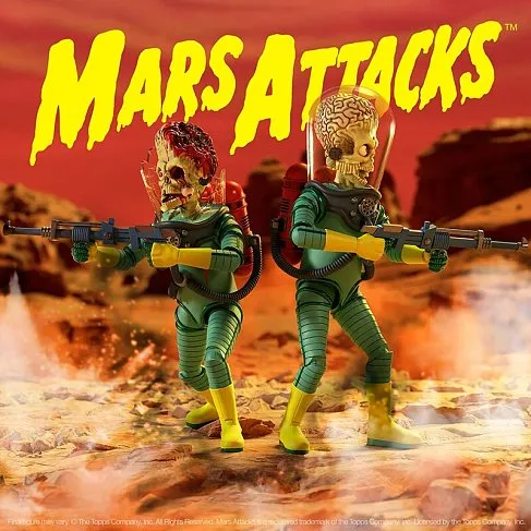Фигурка Martian Smashing — Super7 Mars Attacks Ultimates W1 Figure