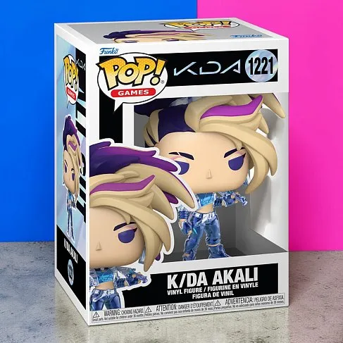 Фигурка League of Legends K/DA Akali — Funko POP! Vinyl 1221