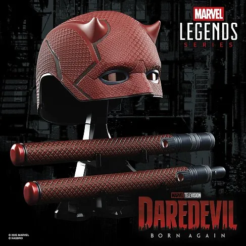 Шлем Сорвиголовы — Hasbro Marvel Legends Daredevil Born Again Mask