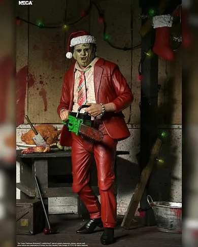 Фигурка Ultimate Santa Leatherface — Neca Texas Chainsaw Massacre Figure
