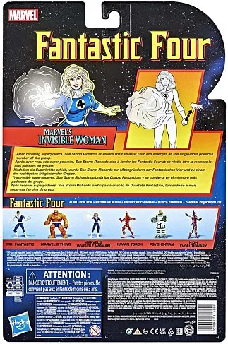 Фигурка Vintage Sue Storm — Hasbro Fantastic Four Marvel Legends