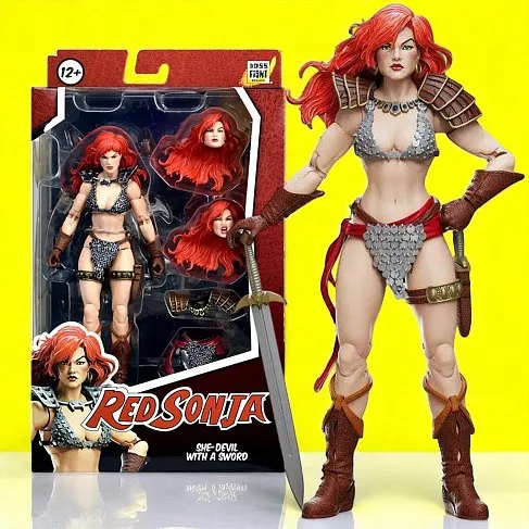Фигурка Red Sonja 50th Anniversary — Boss Fight Studio Epic HACKS Figure
