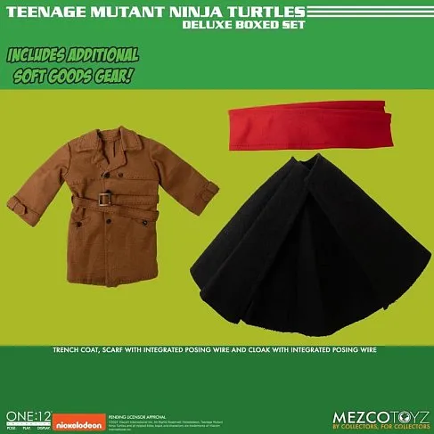 Фигурки Черепашки Ниндзя — Mezco One 12 Collective TMNT Deluxe Boxed Set