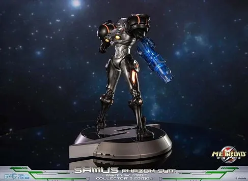 Фигурка Samus Phazon Suit — First 4 Figures Metroid Prime PVC Statue Collector Edition