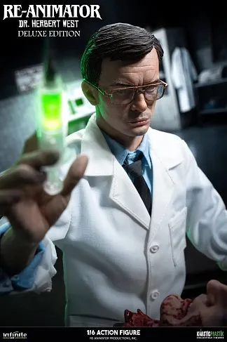 Фигурка Re-animator Doctor Herbert West — Infinite Kaustic Plastik 1/6 Deluxe Edition