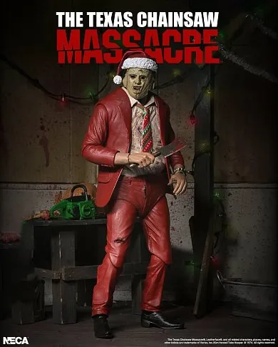 Фигурка Ultimate Santa Leatherface — Neca Texas Chainsaw Massacre Figure