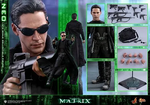 Фигурка Нео — Hot Toys Matrix 1/6 Neo