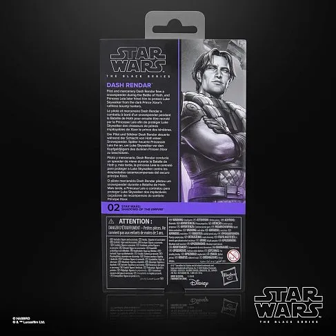 Фигурка Star Wars Shadows of The Empire Dash Rendar — Hasbro Black Series