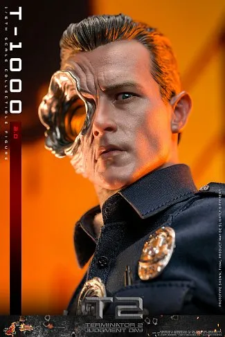 Фигурка T-1000 2.0 — Hot Toys MMS774 Terminator 2 1/6 Figure