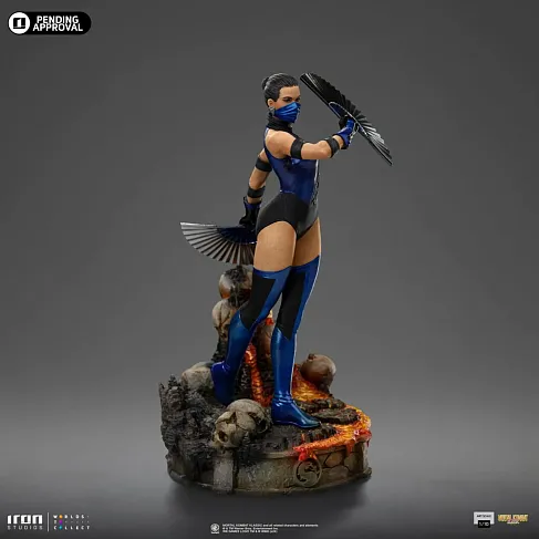 Фигурка Kitana — Iron Studios Mortal Kombat DLX 1/10