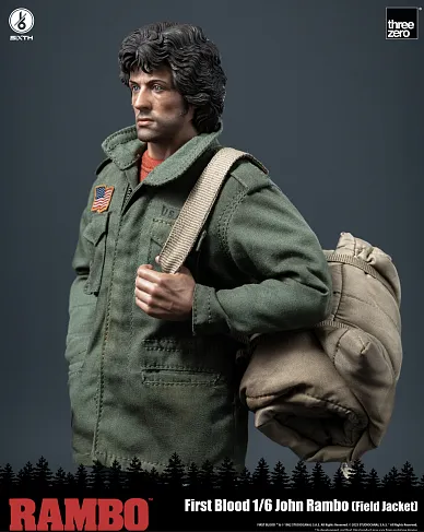 Фигурка Рэмбо — ThreeZero Rambo First Blood Field Jacket 1/6