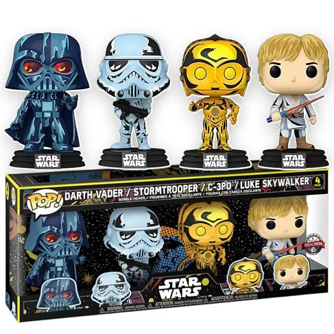 Фигурка Star Wars Exclusive — Funko Pop! Vinyl 4-pack