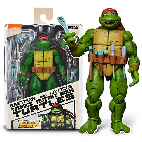 Фигурки Handyman Donatello — Neca Teenage Mutant Ninja Turtles Mirage Comics