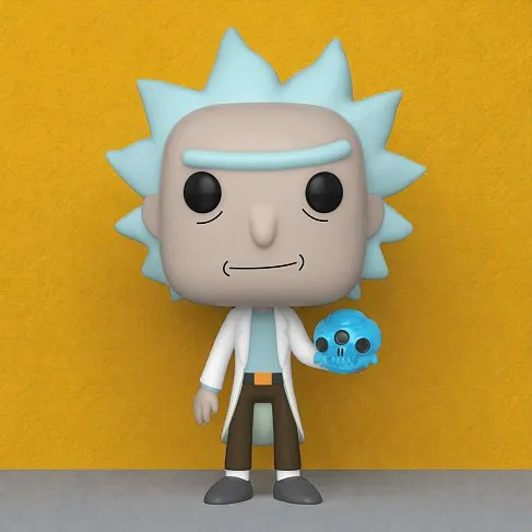Фигурка Rick & Morty Rick w Crystal Skull — Funko Pop! 692