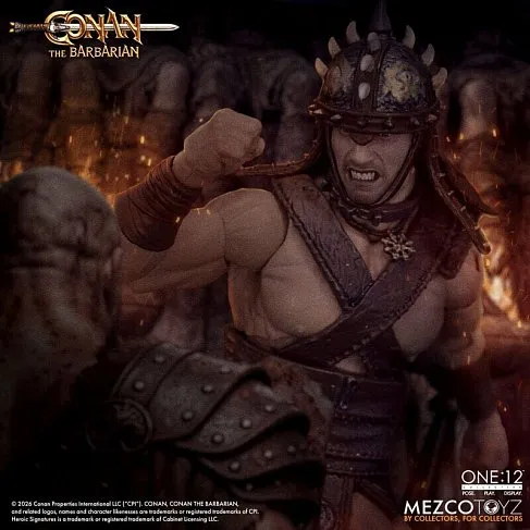 Фигурка Conan The Barbarian 1982 — Mezco Pit Fighter Edition One 12 Collective