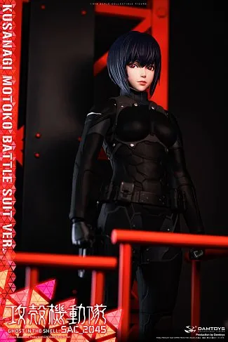 Фигурка Motoko Kusanagi Combat Suit — DamToys Ghost in the Shell SAC2045 1/6