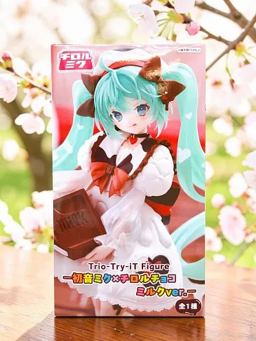 Фигурка Hatsune Miku X Tirol Choko Milk — FuRyu Trio-try-it Figure