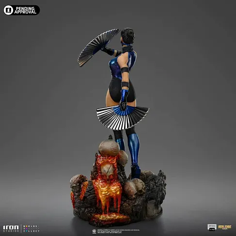 Фигурка Kitana — Iron Studios Mortal Kombat DLX 1/10