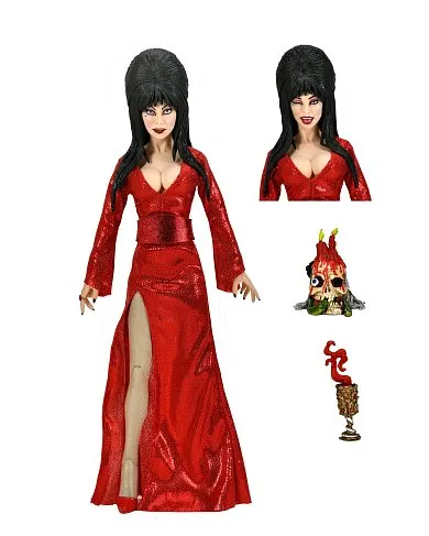 Фигурка Elvira Red Fright and Boo — Neca Clothed Action Figure
