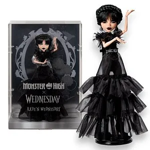 Фигурка Wednesday Doll RaveN — Mattel Monster High