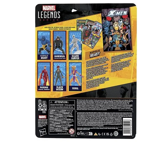 Фигурка Marvels Beast — Hasbro Marvel Legends Mini Comics Figure
