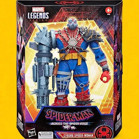 Фигурка Cyborg Spider-Woman — Hasbro Marvel Legends Deluxe Figure