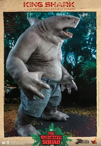 Фигурка King Shark — Hot Toys PPS006 The Suicide Squad 1/6