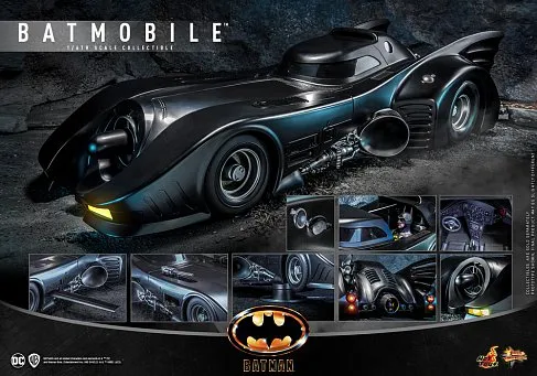 Модель Бэтмобиль — Hot Toys MMS694 Batmobile 1989 1/6