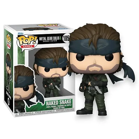 Фигурка Metal Gear Solid Delta Snake Eater Naked Snake — Funko Pop Vinyl 1053