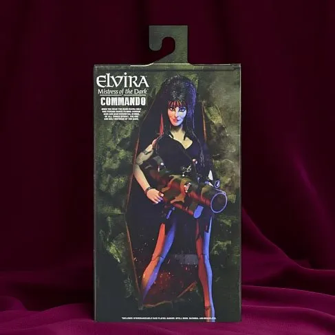 Фигурка Commando Elvira — Neca Clothed Deluxe Figure
