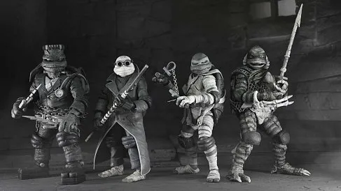 Набор Черепашки-Ниндзя — Neca Universal Monsters x Teenage Mutant Ninja Turtles