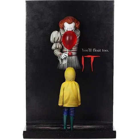 Фигурка Пеннивайз Оно — SD Toys It Pennywise w Georgie (2017) 3D Poster