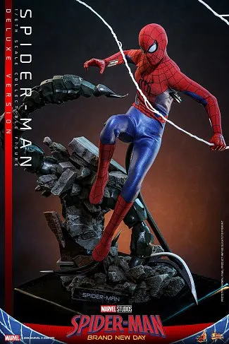 Фигурка Spider-Man Deluxe — Hot Toys MMS893 Spider-Man Brand New Day 1/6