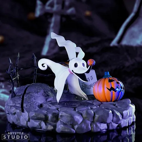 Фигурка Nightmare Before Christmas Zero — Abystyle Studio 1/10 PVC Statue