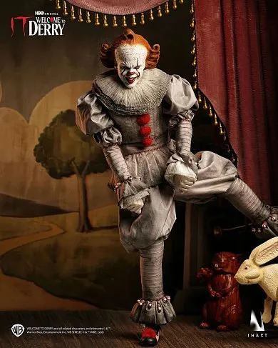 Фигурка Пеннивайз — Inart AgA039 Welcome to Derry Pennywise 1/6 Figure