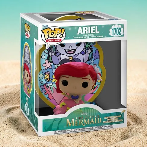 Фигурка Little Mermaid Ariel Ursula Stained Glass — Funko Pop! Vinyl Deluxe Disney 1702