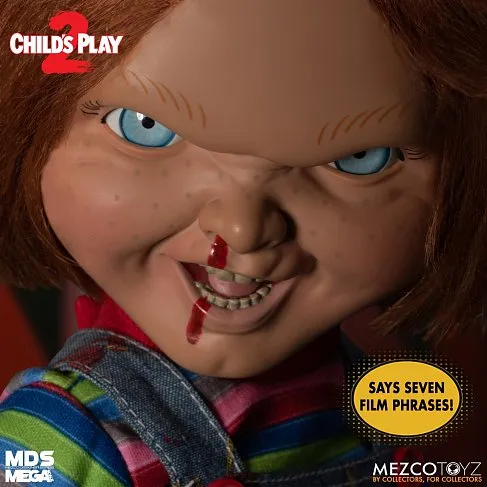 Фигурка Чаки — Mezco Childs Play 2 Menacing Chucky Talking