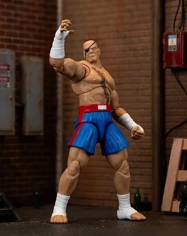 Фигурка Sagat — Jada Ultra Street Fighter II Figure