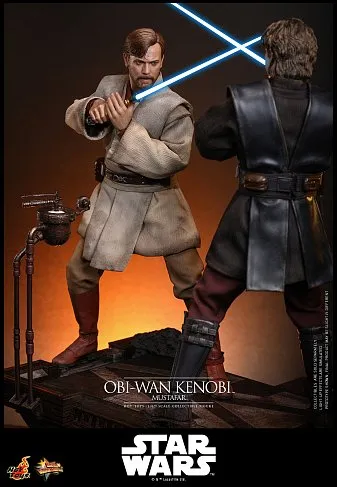 Фигурка Obi-Wan Kenobi Mustafar — Hot Toys MMS843 Star Wars Revenge of the Sith 1/6 Figure