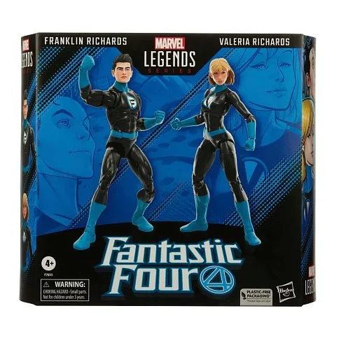 Фигурки Fantastic Four — Hasbro Marvel Legends Franklin Valeria Richards 2-pack