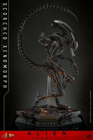 Фигурка Scorched Xenomorph — Hot Toys Alien Romulus 1/6 