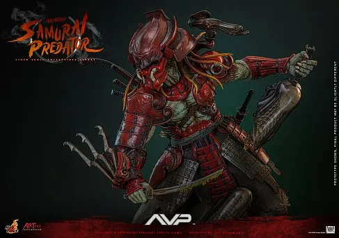 Фигурка Akaoni Samurai Predator — Hot Toys AC06 Alien vs Predator 1/6