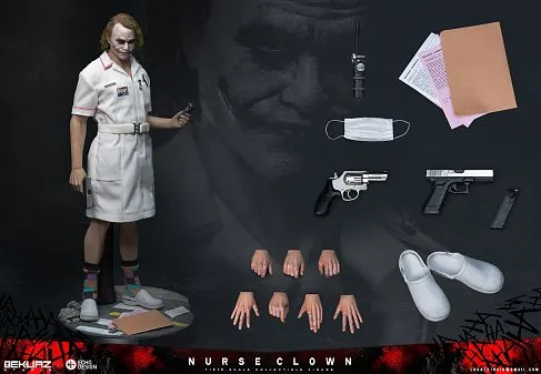 Фигурка Джокер — Ekuaz Studio EKS014 The Dark Knight Joker (Nurse Clown) 1/6
