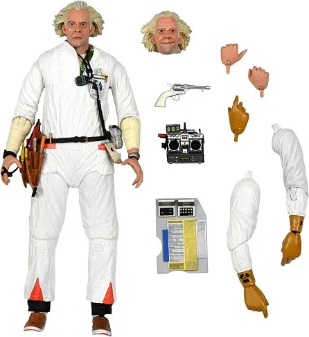 Фигурка Док Браун — Neca Back to the Future Ultimate Doc Brown 1985