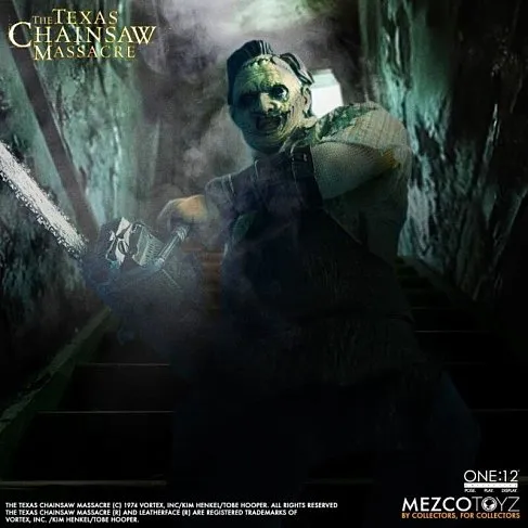 Фигурка Leatherface 2003 — Mezco The Texas Chainsaw Massacre 1/12